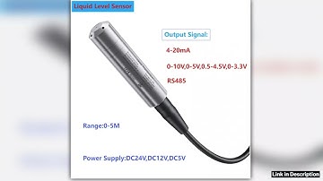 3m 5m to 420mA 010V 033V Output Hydrostatic Liquid Level Transmitter Water Pressure Level Sensor Pr