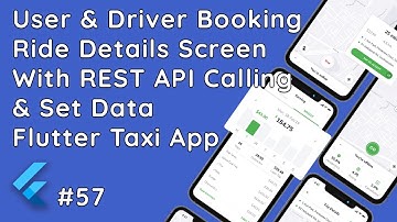 Flutter App: Booking Ride Details with API Calling & Data Handling #57