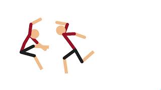A fight test in sticknodes