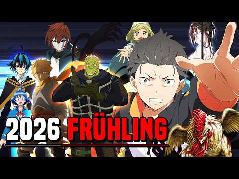 "ALLE NEUEN ANIME NACH JUJUTSU KAISEN!"- SEADENS ERSTEINDRUCK AUF DIE ANIME SPRING SEASON 2026