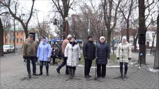 Флешмоб на улице! Ансамбль Соседи поет для Вас на новогоднем концерте Флешмоб на улице! Ансамбль Соседи поет для Вас на новогоднем концерте