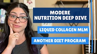 Modere MLM Deep Dive | by Registered Dietitian