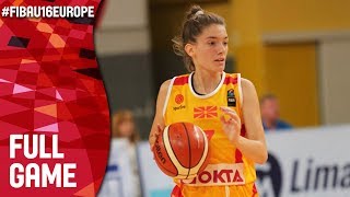 Norway v MKD - Full Game - FIBA U16 Women's European Championship 2017