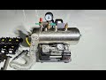How to make 12Volt Compressed Air Tank with Makita battery