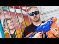 NERF Robot Prison Escape Challenge! [Ep. 2]