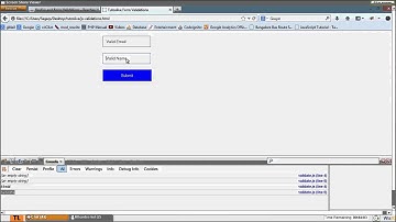 RegExp and Form Validations Part 7/7
