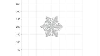 Snowflake: Phase Field simulation of dendritic crystal growth