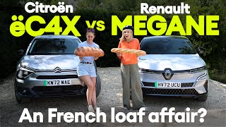 TWIN TEST: Citroen ëC4X vs Renault Megane ETech. Which family electric car is best? | Electrifying