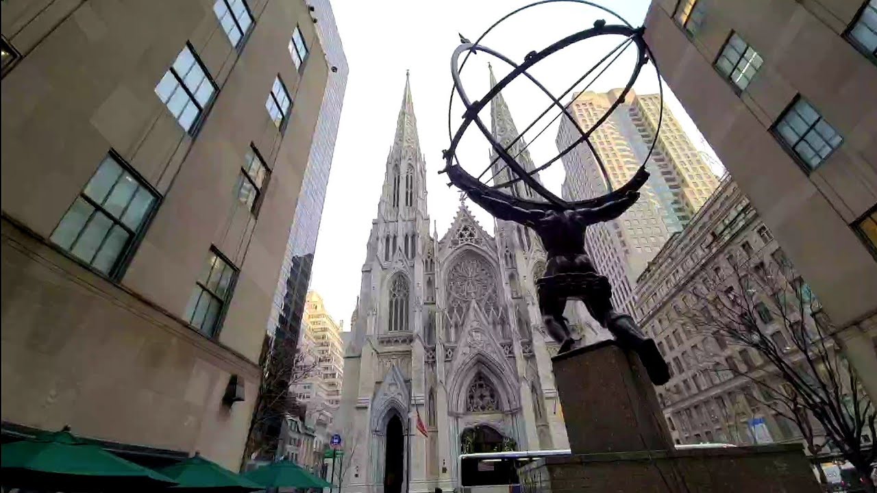 🗽 Rockefeller Center + Central Park + Lincoln Center NYC Walking Tour ...