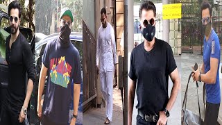 Bollywood Male Actors Snapped By Media On Mumbai Roads