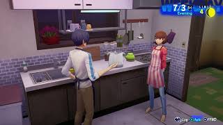Persona 3 Reload - 7/3 Fri | Spend Time with Yukari Takeba Cooking Chicken Sauté Gameplay | XSX