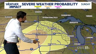 WEATHER: Warm, windy, with weekend storms Profile