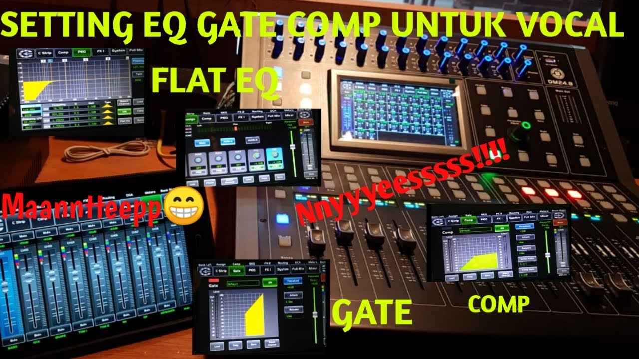 Contoh EQ vocal di TOPPRO DM24.8