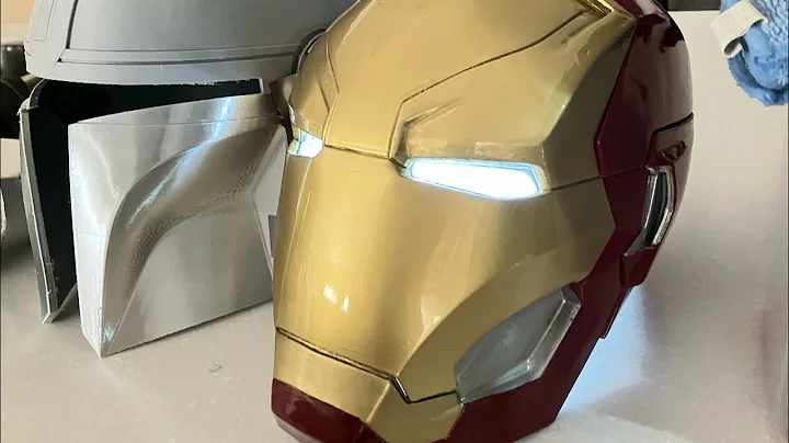 I’ve Made an Iron Man Helmet from 3D Printing