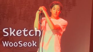 [펜타곤] 우석(WOOSEOK) 'SKETCH' | 240225 불멍 팬미팅​ 무대 직캠