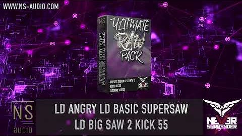 ULTIMATE RAW PACK VOL.1 (SAMPLE & EDUCATION PACK) By. Never Surrender, Resolute & NS Audio