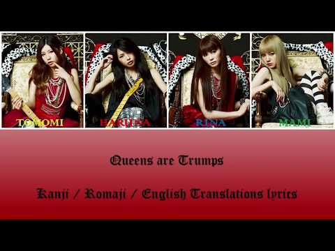 SCANDAL - QUEENS ARE TRUMPS Lyrics [Kan/Rom/Eng Translations]