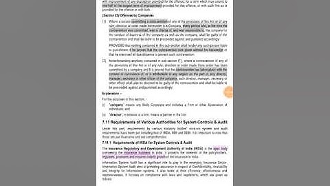 ISCA- Chapter 7 Revision (7.11)(IRDA System Audit)