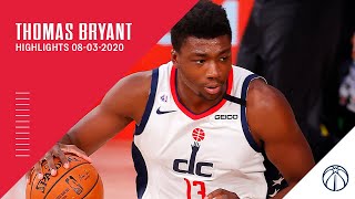 Highlights: Thomas Bryant vs. Pacers - 08\/03\/20