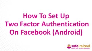 How To Set Up Two Factor Authentication On Facebook (Android) screenshot 2