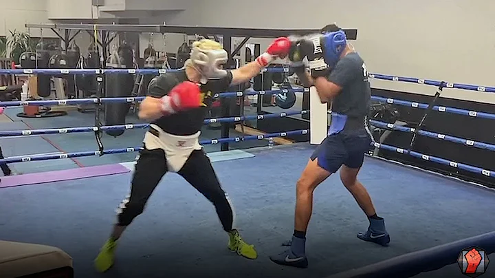 JULIO CESAR CHAVEZ JR SPARRING TOP PROSPECT DIEGO ...
