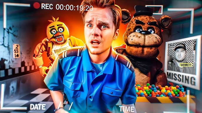 Five Nights At Freddy's IRL The Movie! 24 HOUR FNAF BOX FORT 