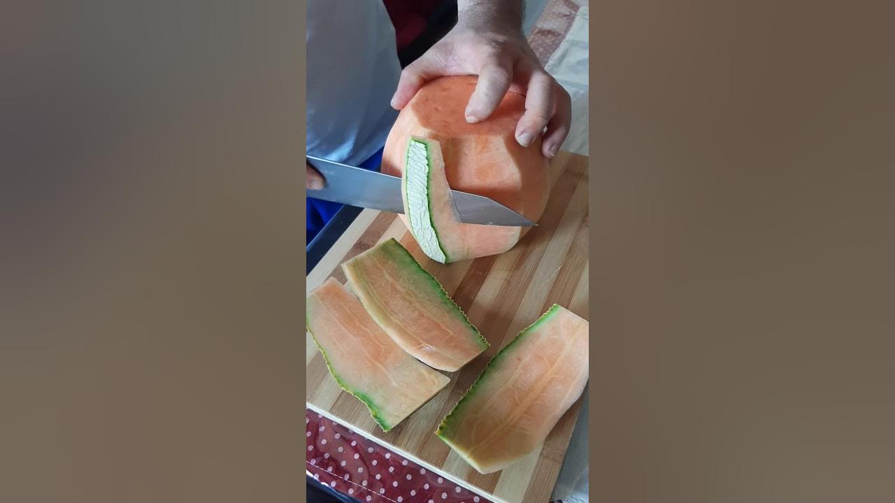 Kohetsu hap40 240mm kiritsuke gyuto vs melon YouTube