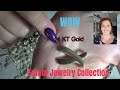 Opening An Estate Jewelry Bag /  14 KT Gold / Sterling/ASMR # reseller # vintage jewelry