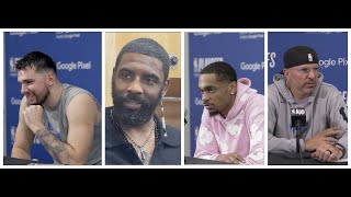 Dallas Mavericks Postgame Interviews Game 2 vs OKC Thunder: Luka Doncic Kyrie Irving, More
