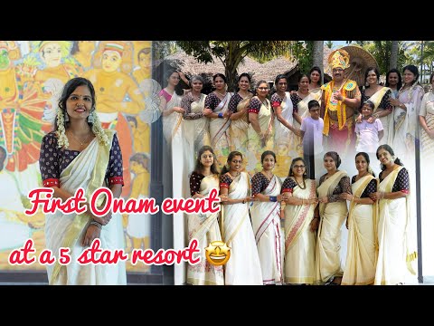 First Onam paripadi of 2023 in a 5 star resort | BNI Emeralds | VLOG 36
