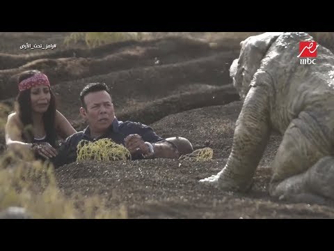 هدوء اعصاب أحمد ماهر فى مواجهة سحلية رامز جلال فى رامز تحت الأرض