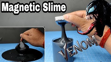 Making Perfect Magnetic Slime | Venom Fluid | Science Behind Magnetic Slime | Ferro Fluid