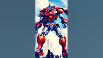 Robot Superman #shark #robo #mahadev #trending #shorts #reels #statusvideo #share #like #robotics