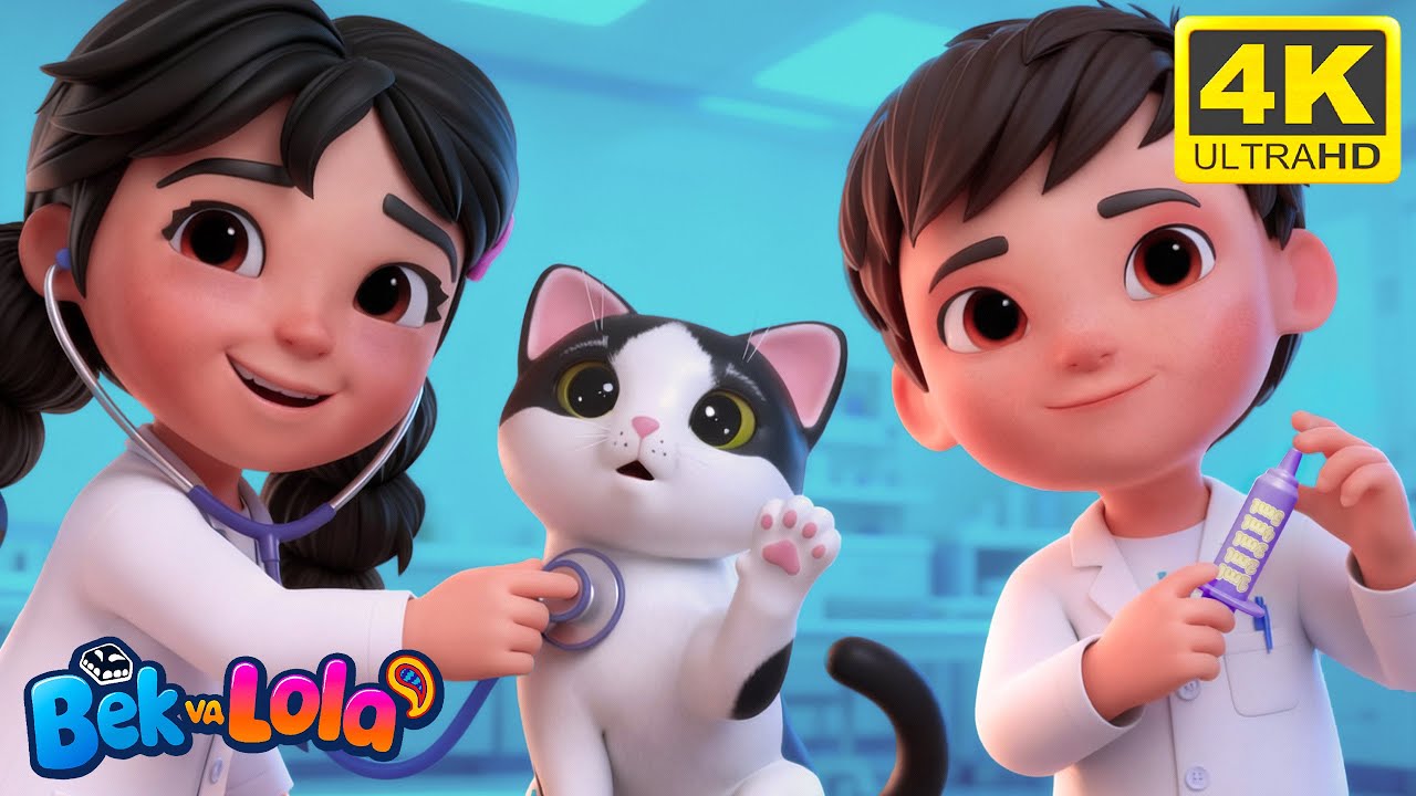 Bek va Lola – Doktorjon #bekvalola #forkids