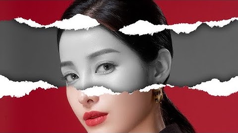 Paper Cutout in Adobe Photoshop | Adobe Creative Cloud (free brush link in description)