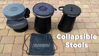 Numanu Collapsible Stool Review | Lightweight, Adjustable &amp; Super Portable Folding Stools