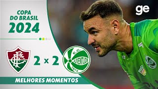 Thumbnail for FLUMINENSE 2 X 2 JUVENTUDE | MELHORES MOMENTOS | OITAVAS DE FINAL COPA DO BRASIL | ge.globo