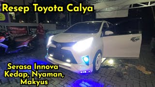 Solusi Berisik Kabin Toyota Calya. Full Peredam Dan Suara Bising Lenyap.