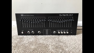ADC Sound Shaper SS-2 Two MK II Stereo Frequency Equalizer EQ