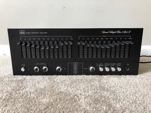 1970年代製　名機　ADC SS-TWO ステレオイコライザー 1970年代製名機ADC SS-TWO ステレオイコライザー