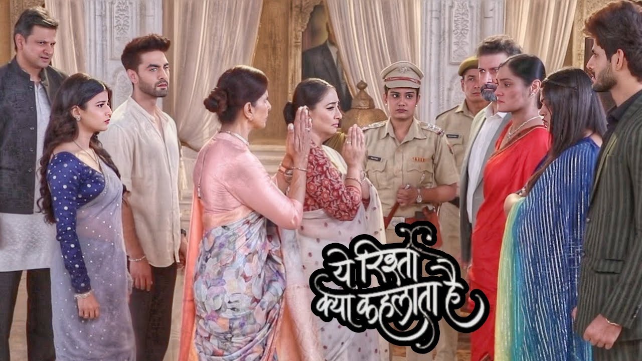 Yeh Rishta Kya Kehlata Hai | Vidya and Dadi Saa Apologize to Kajal For Slapping Her | On Location