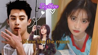 Shen Yue for Wonderland and Twinkle love. | Dylan Wang Light to the Night.