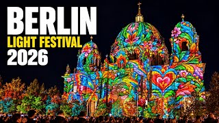You've GOTTA See This! Berlin Festival of Lights 2026 in 4K - Epic Night Walk
