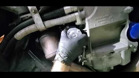 C6 zo6 starter removal without removing the exhaust.