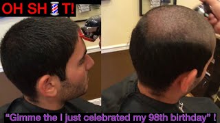 Player Profile #1 buzz with neck taper HOW TO HAIRCUT