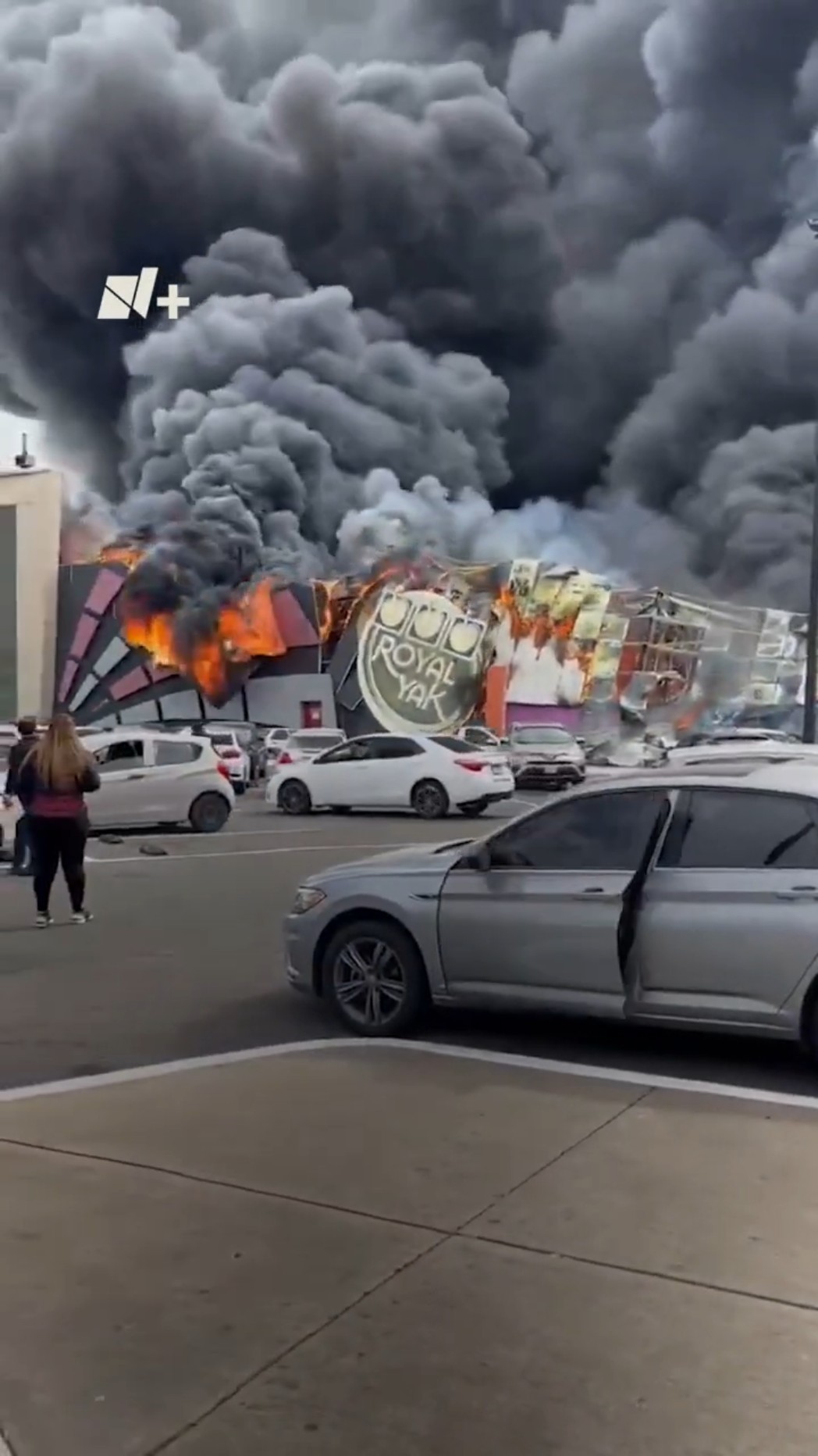 Se incendian casino y centro de entretenimiento - N+ #Shorts