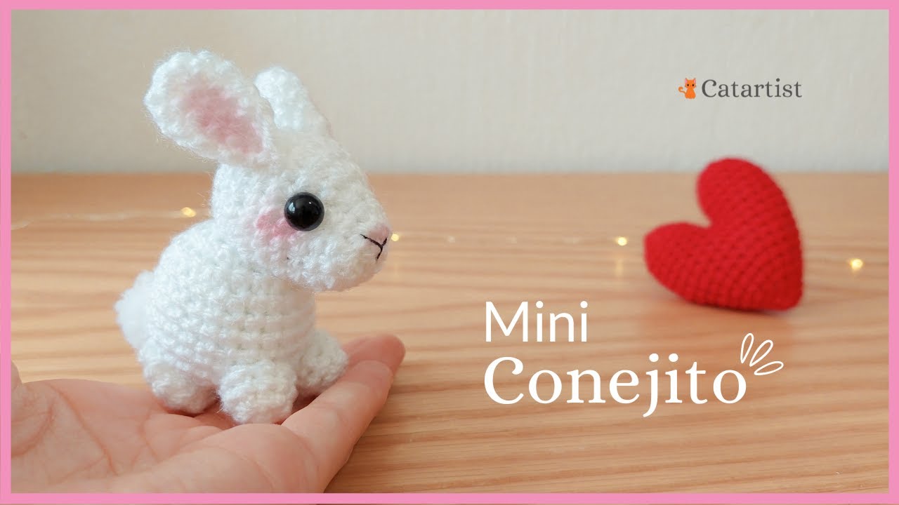 TUTORIAL Amigurumi Conejito a Crochet para Principiantes