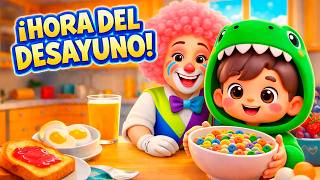 cancion del desayuno para ninos desayunar ft nifu nifa spanish
