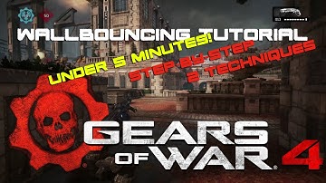 Gears of War 4 - A Simple 5 Minute Wallbounce Tutorial!