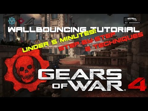 Gears of War 4 - A Simple 5 Minute Wallbounce Tutorial!